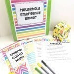 Start a household family emergency binder for all your legal documents and important information. Digital Download. Printable.