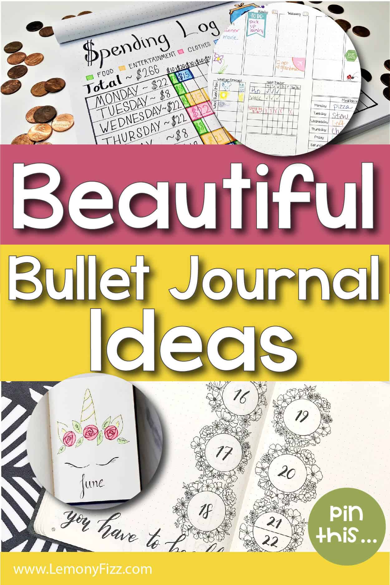 Bullet Journal Ideas You Can Use and Copy Right Now