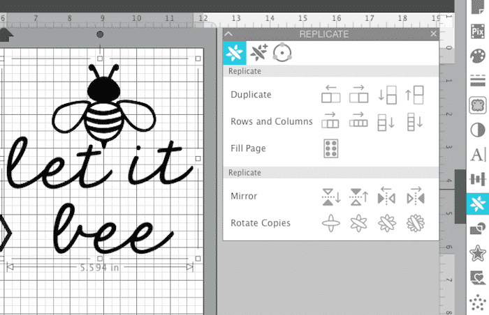 How to reverse or mirror an image in Silhouette Studio. Step 2