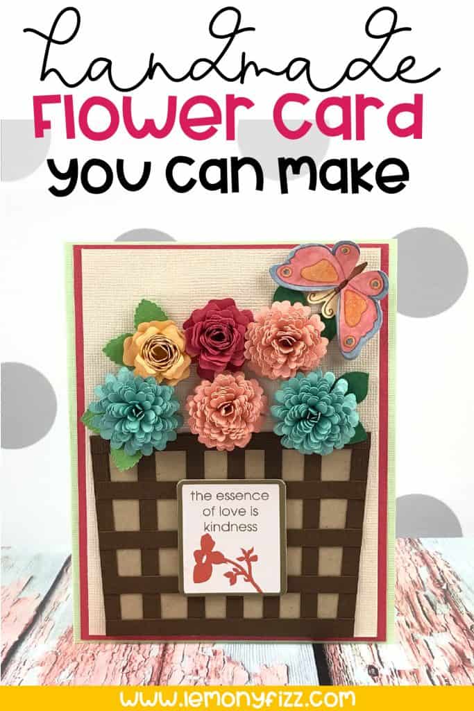 Handmade Flower Card for Mom or Spring Celebrations