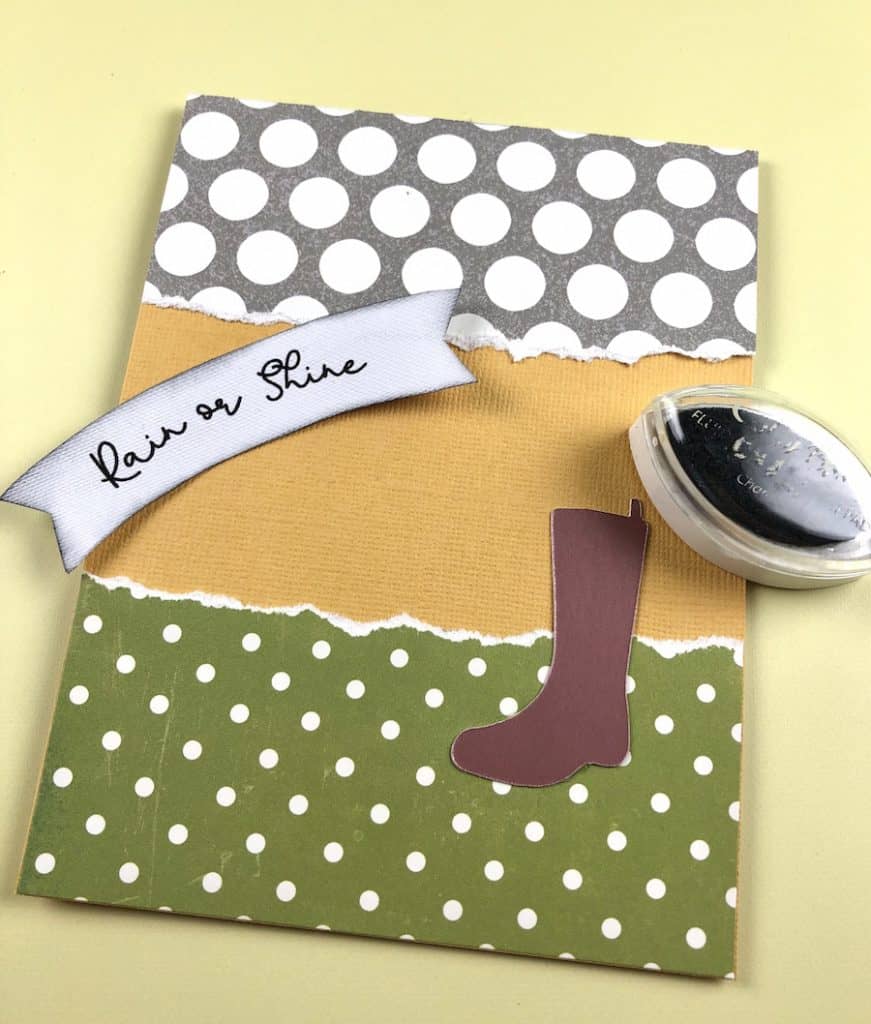 How to Make Cards with Cricut - Crafting in the Rain