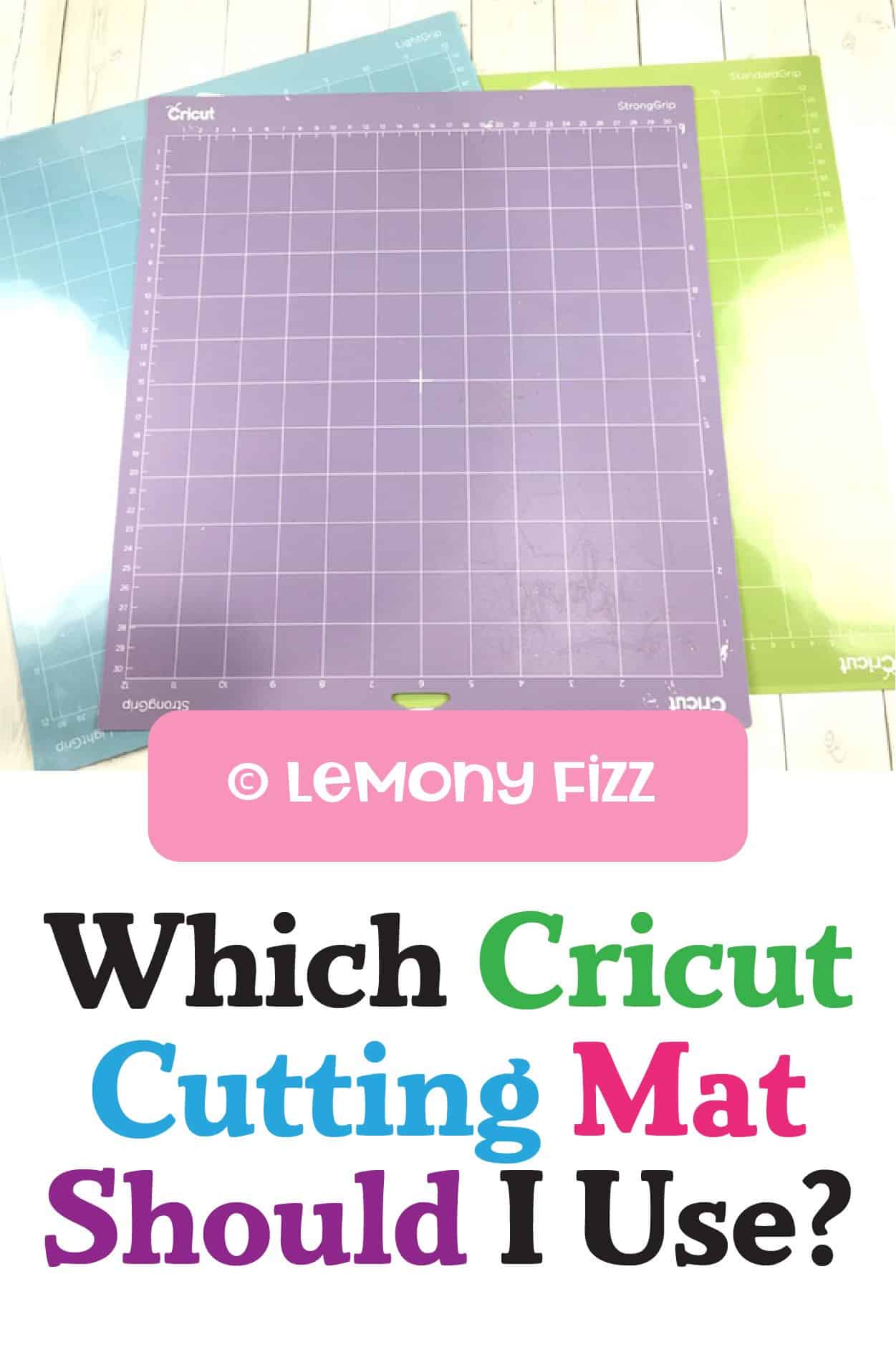 The 4 Different Colors of Cricut Cutting Mats Which One Should You Use