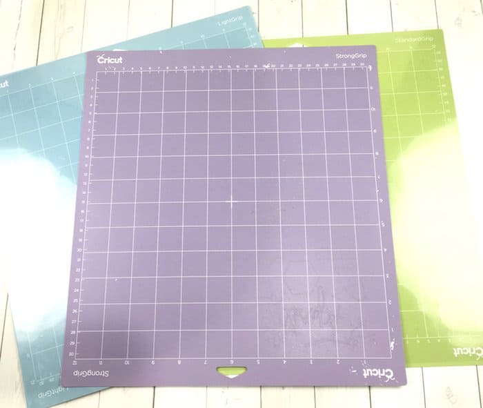 Purple Cricut cutting mats for thicker materials.