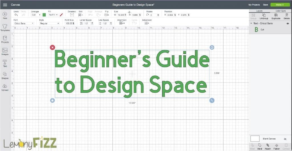 There are tools that you can use once you have an object selected in Design Space.