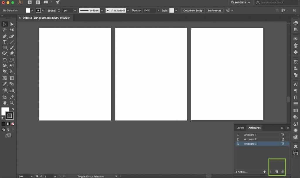 How to Add Artboards in Illustrator