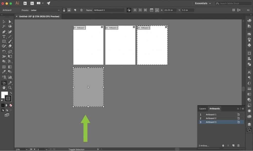 adobe illustrator resize artboard and content