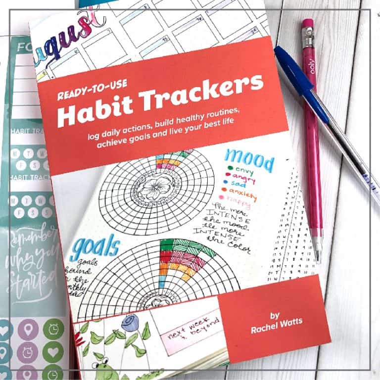 Ready to Use Habit Trackers Bullet Journal Book Review