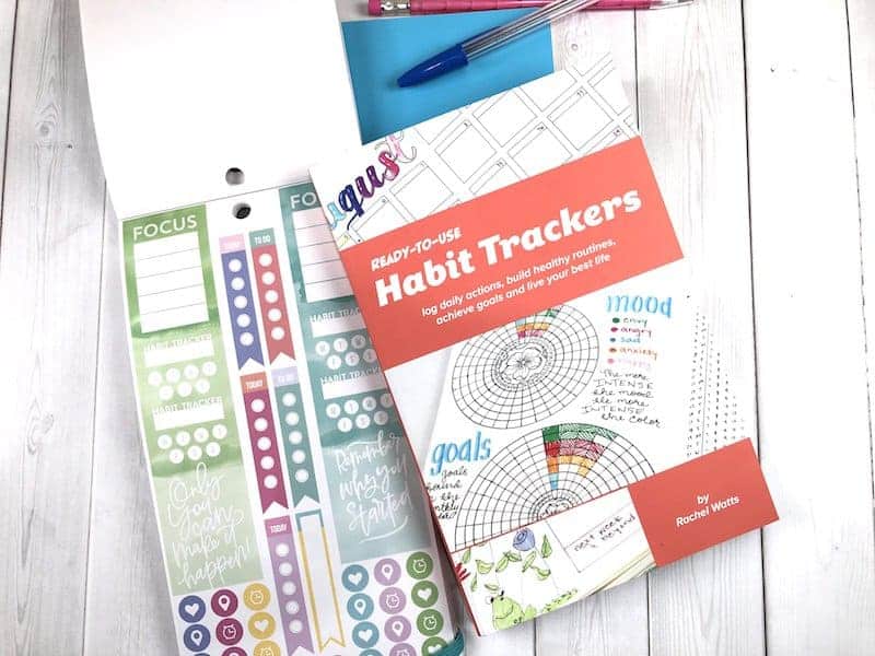 Ready to Use Habit Trackers Bullet Journal Book Review