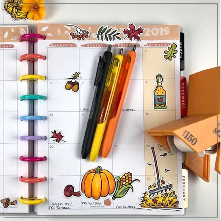 Make Your Own Planner Stickers with Images and a Cricut