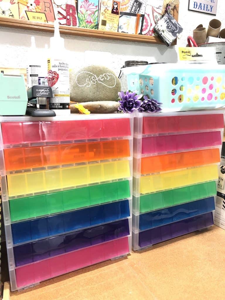 perfect storage for 12x12 albums!  Scrapbook room, Storage, Craft