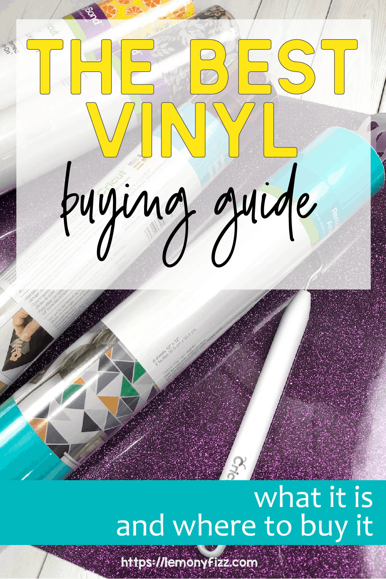 Best Vinyl For Cricut A Guide to Vinyl for Crafters