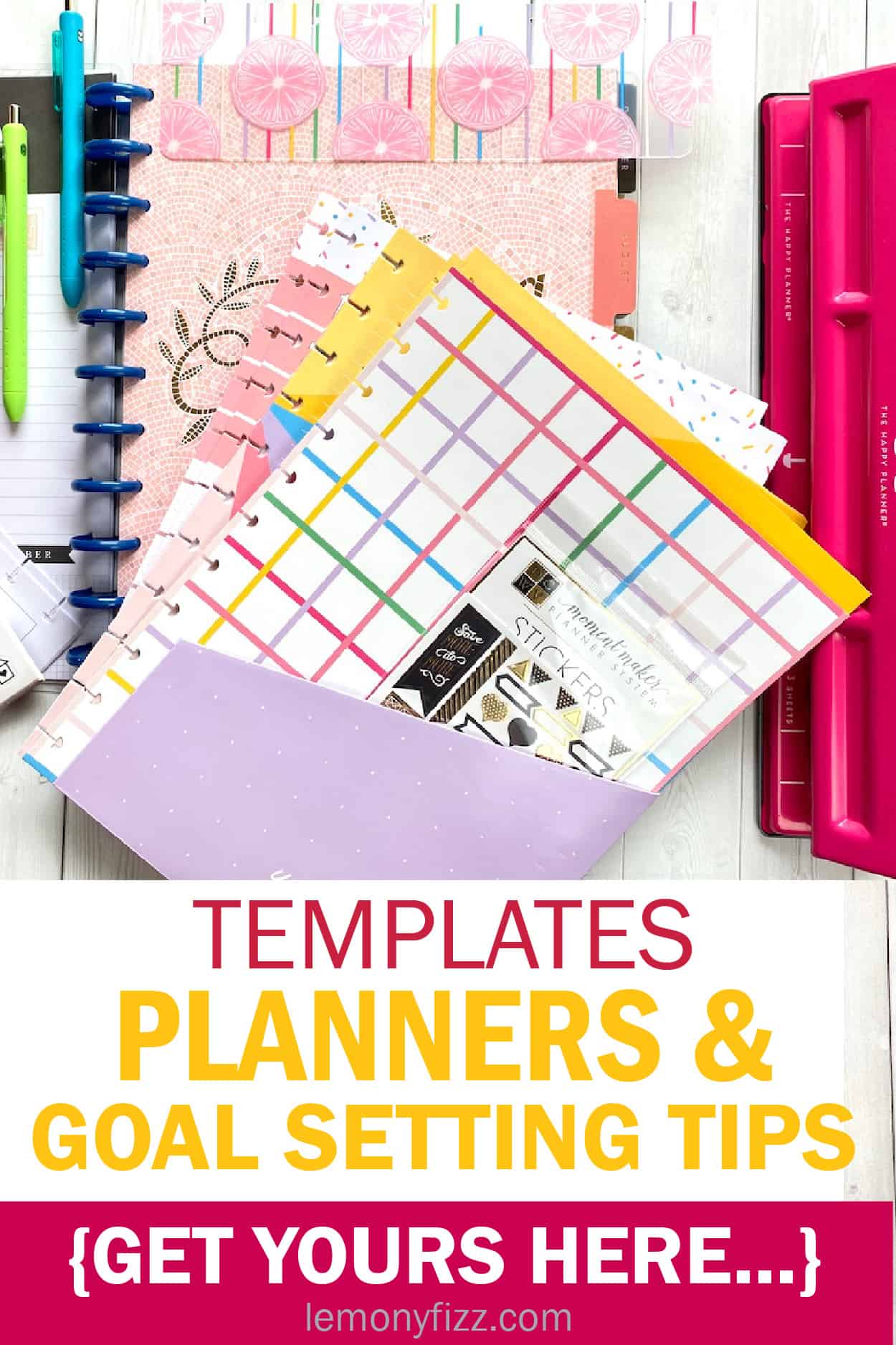 Planner Printables: Mini Kit - LemonyFizz