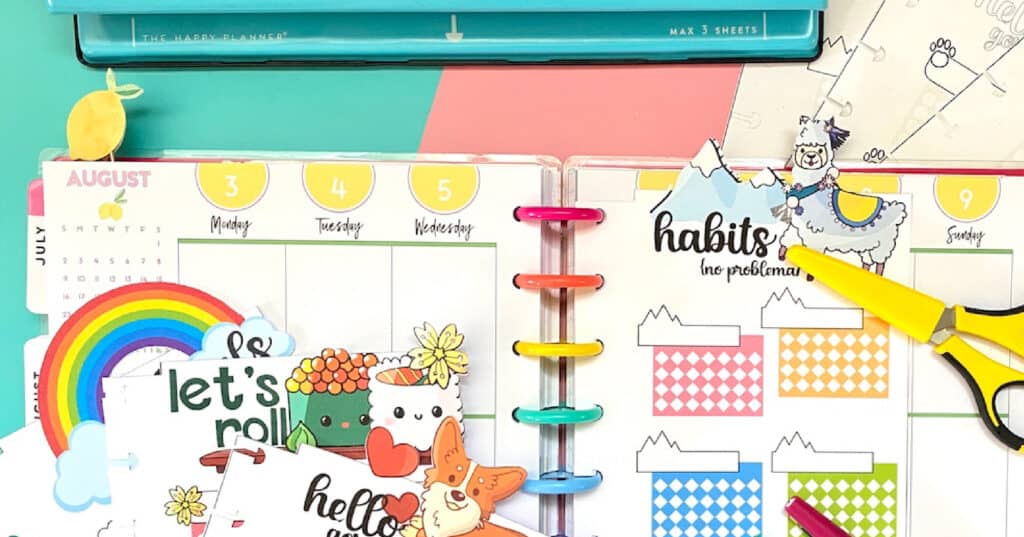 Planner Printables: Mini Kit - LemonyFizz