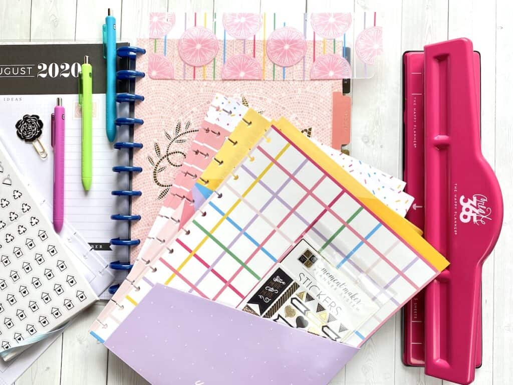 Carnet De Stickers Mambi Happy Planner Big Bold Blush