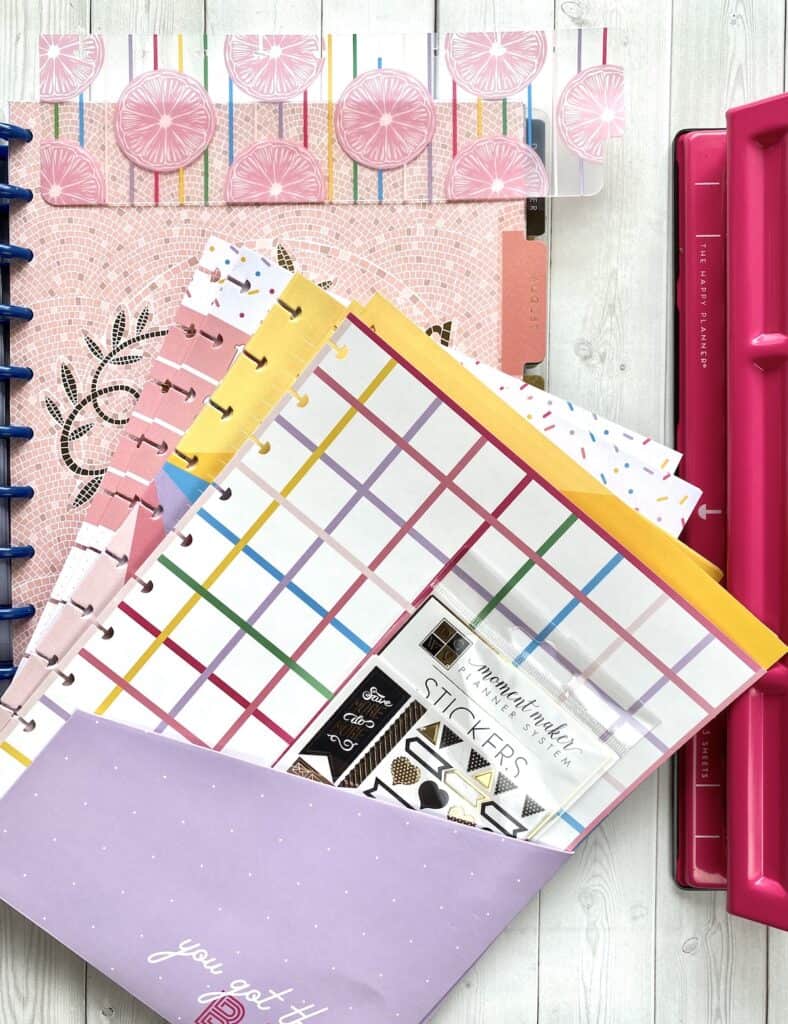 How To Punch Holes In Happy Planner Pages When You Don't Have An