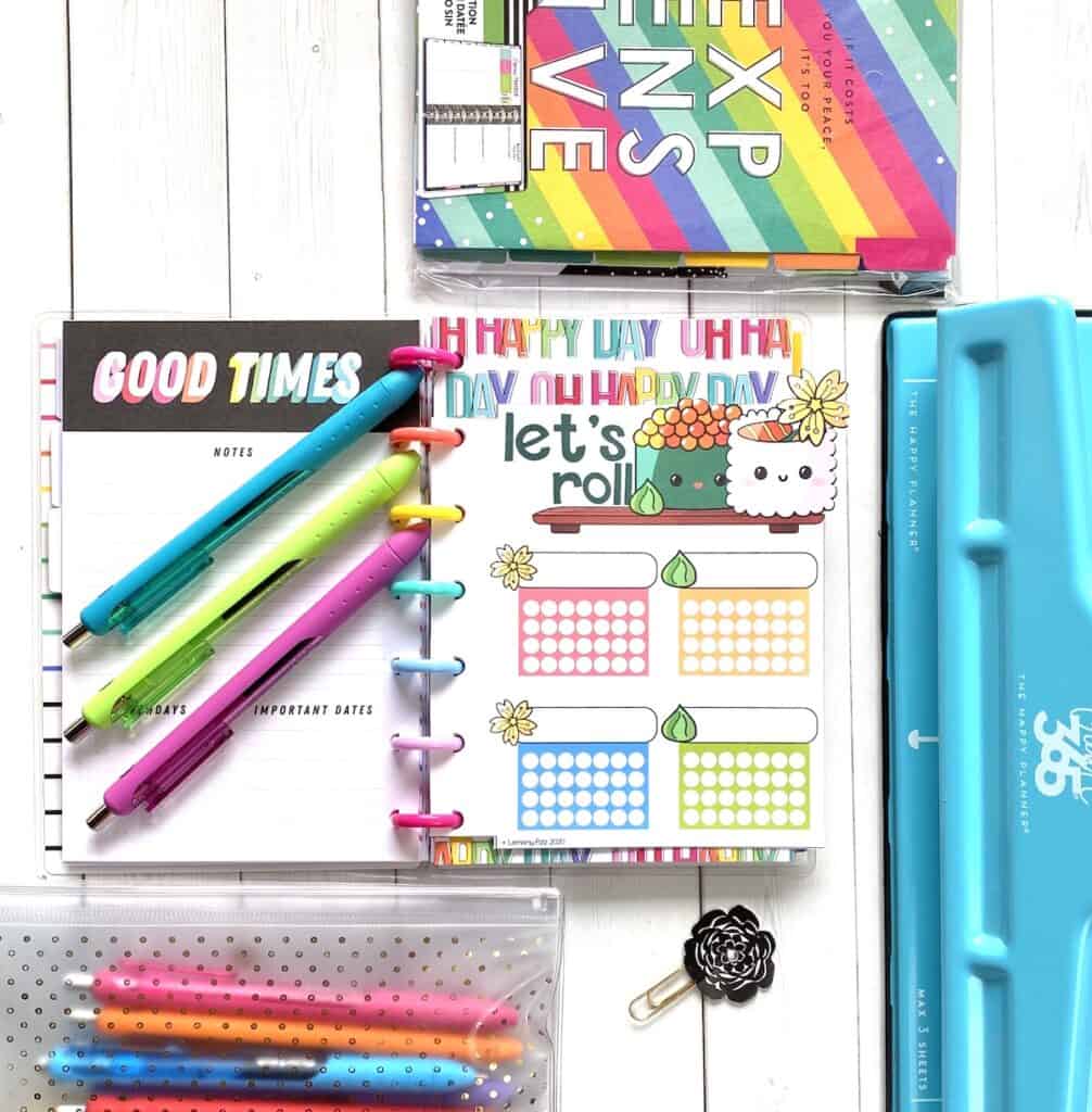 Essential Bullet Journal Supplies - Little Miss Rose