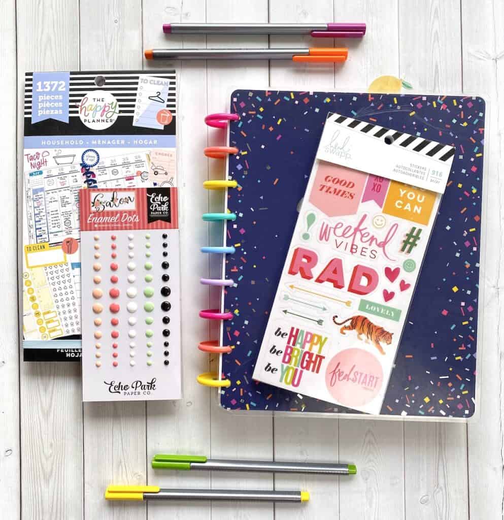 Happy Planner Caregiver Notebook Setup - Behind the Designs