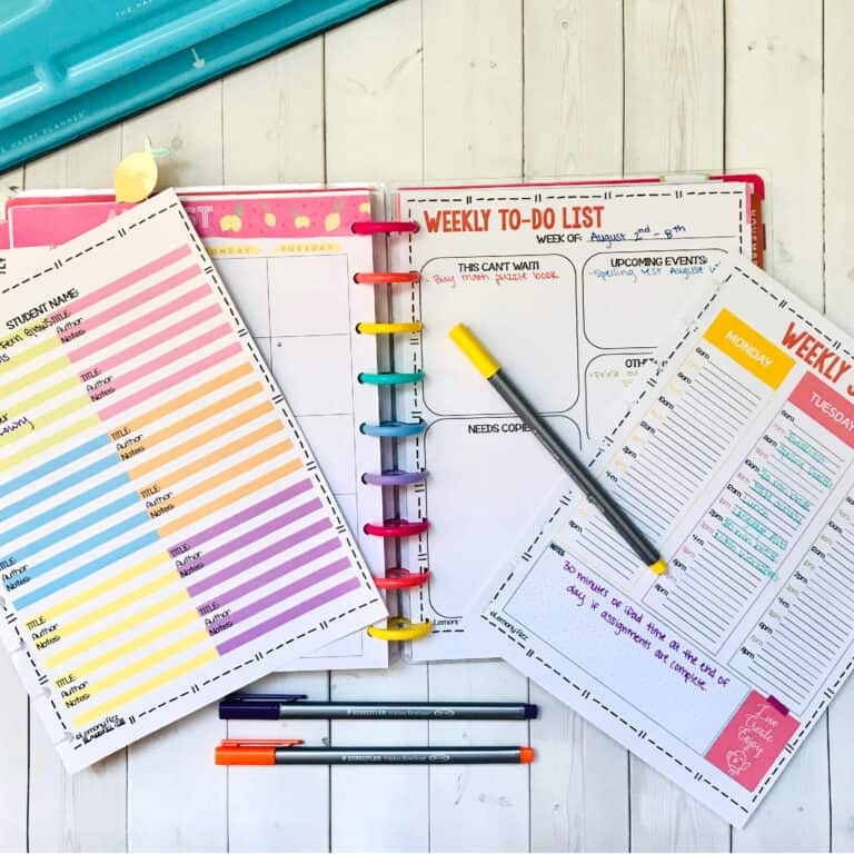 Making the Best Homeschool Planner to Fit Your Family