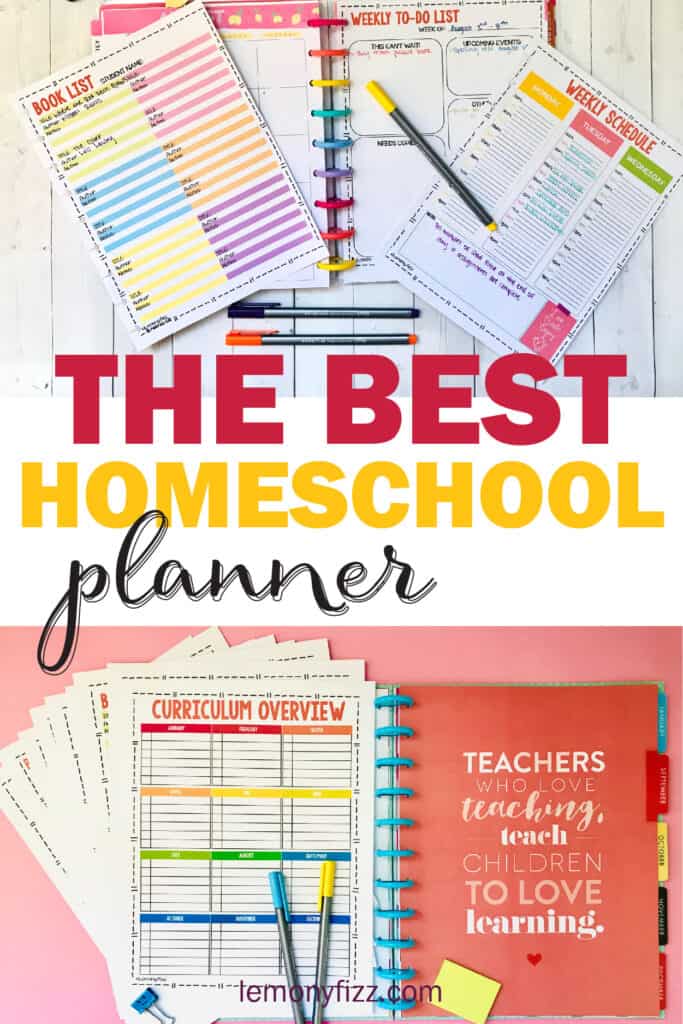 Homeschool Planner - LemonyFizz