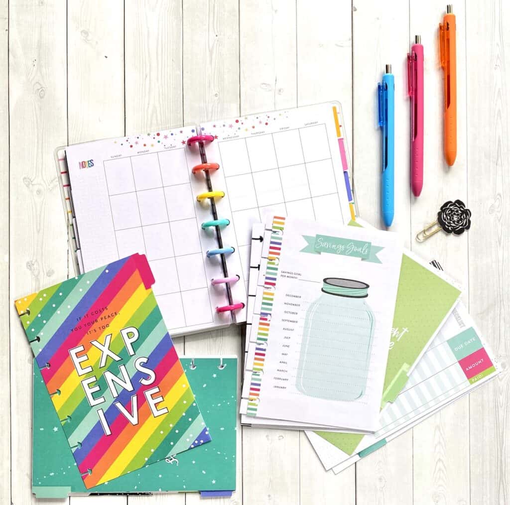 happy planner budget edition 2021