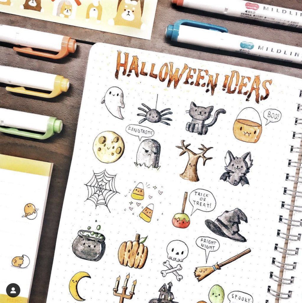 Halloween Doodle Ideas