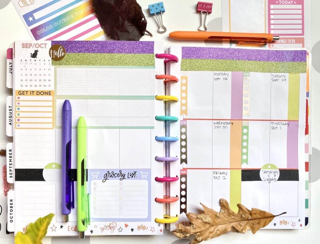 DIY Planner Supplies!  Happy planner printables, Diy planner, Planner  stationery