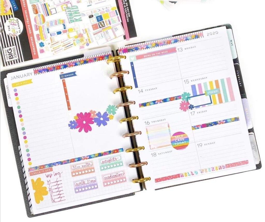 LV MM agenda dashboard  Planner inspiration, Planner stickers