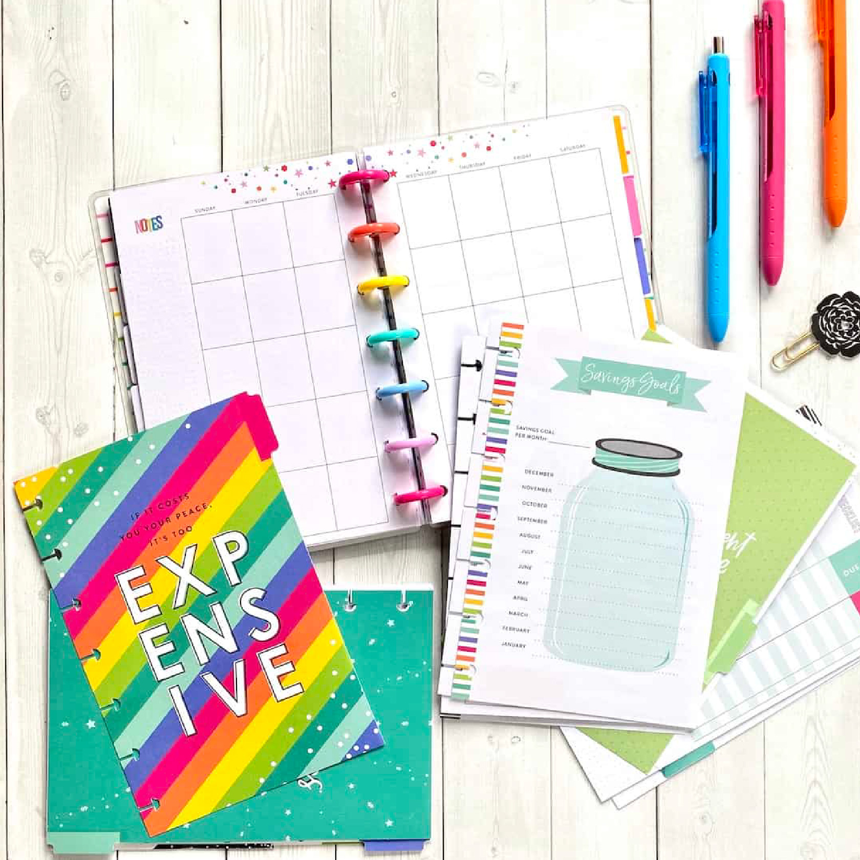 how to keep track of your budget with a Happy Planner