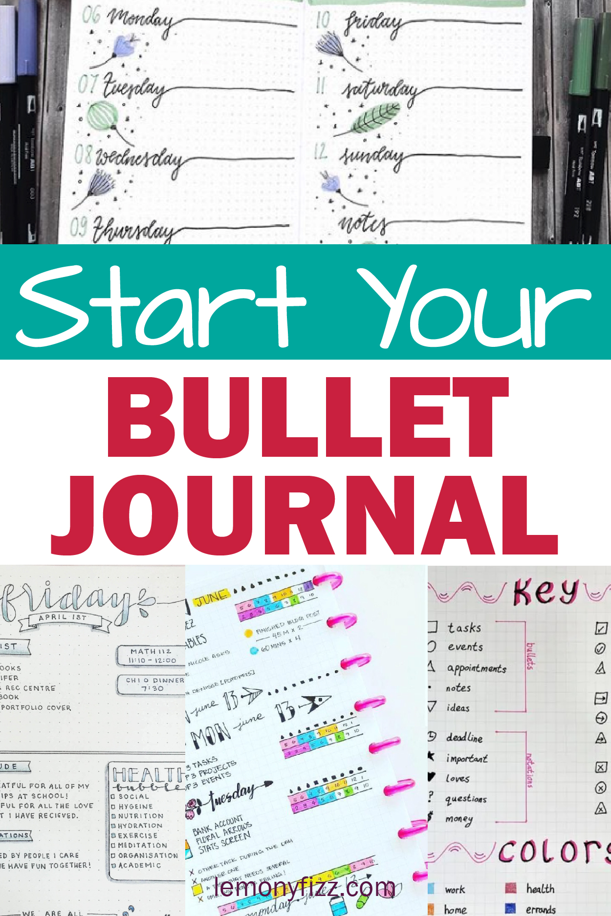 Top Bullet Journal Page Ideas for Beginners