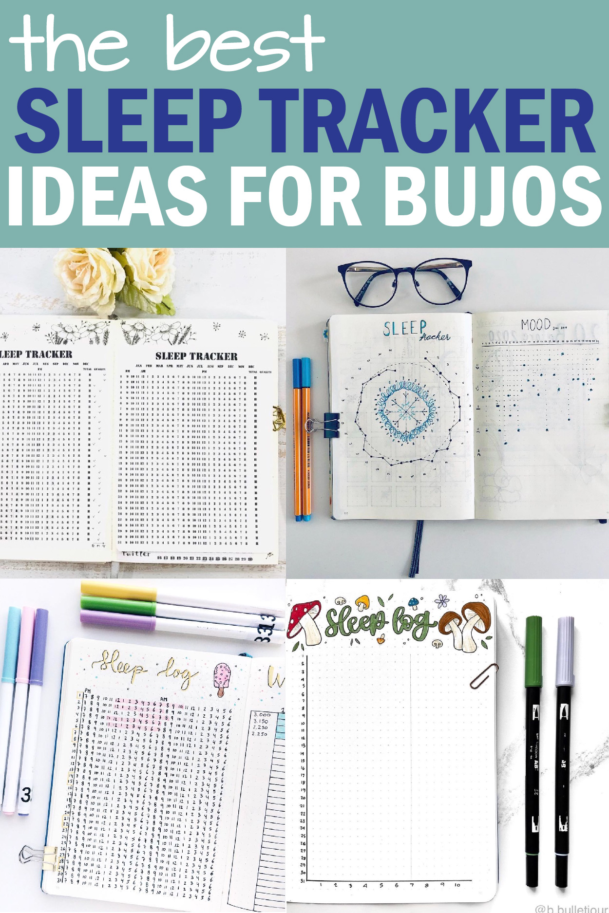 The Best Bullet Journal Sleep Trackers to Try in 2024