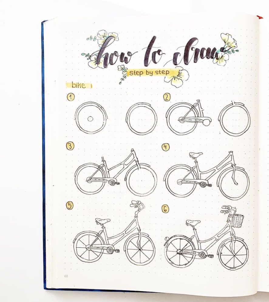 draw-a-bike-charliesbulletjournal