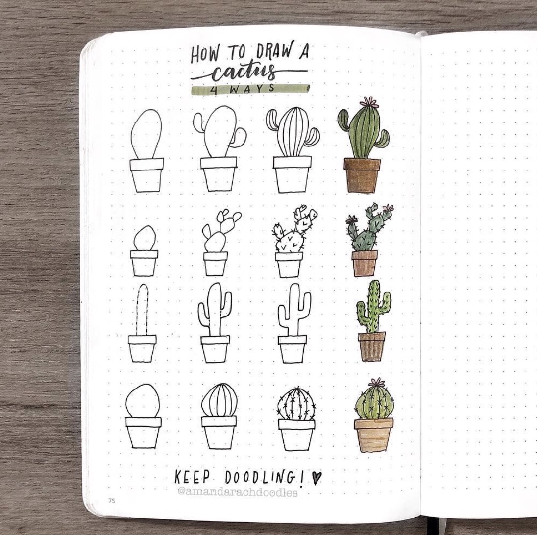 19 of The Best Step by Step Doodles to Draw in Your Scrapbook