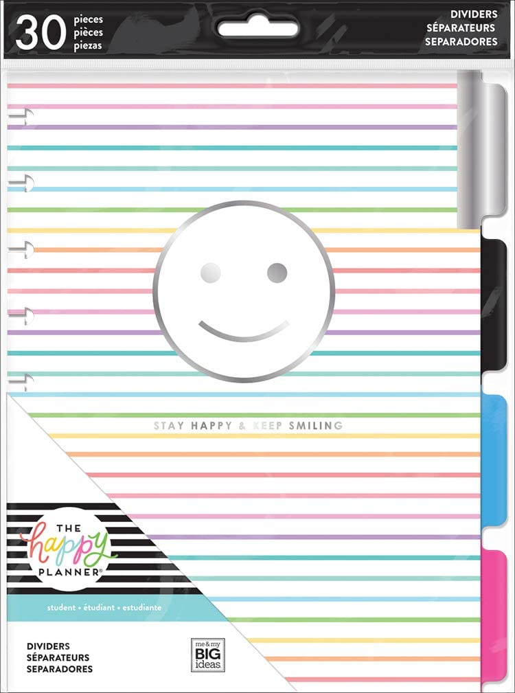 happy planner good vibes insert dividers