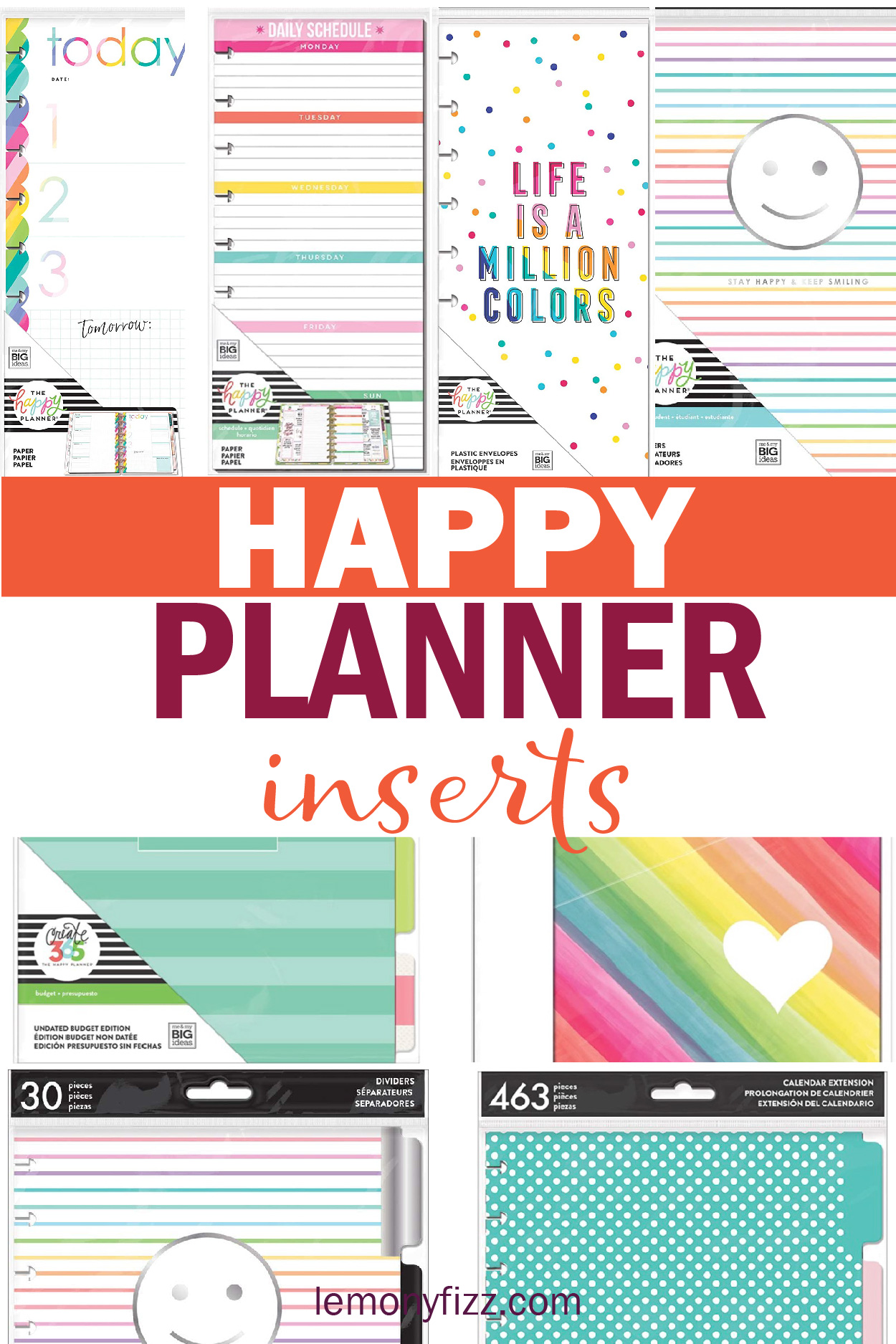 Top MustHave Happy Planner Inserts for 2024