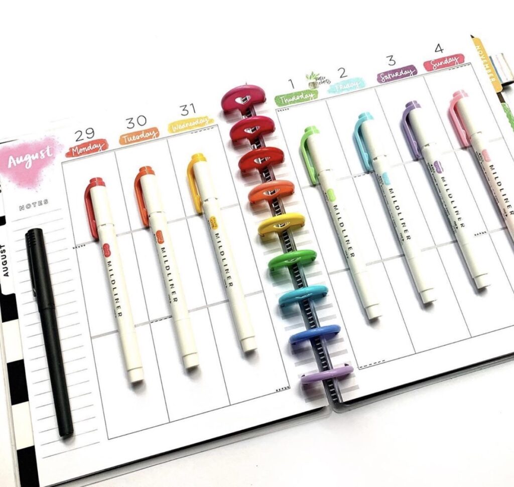 The Best Pens for Planners - And I Tried Them All!  Happy planner  printables, Happy planner layout, Planner pens