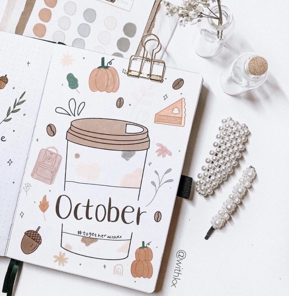 Pumpkin Spice Quotes Planner Stickers Fall Lettering Cute Autumn Hobo |  Bujo | Bullet Journal | Hobonichi