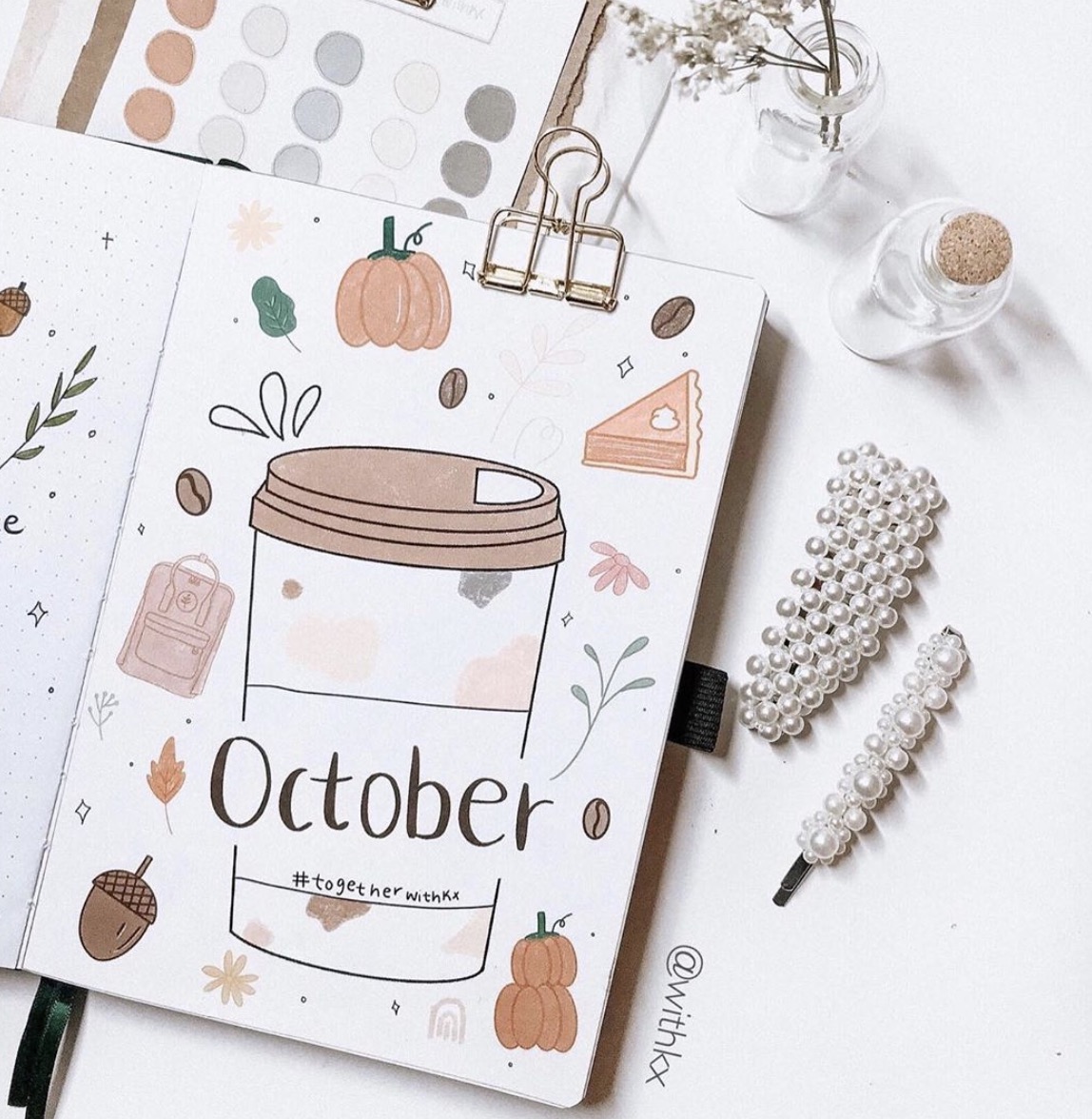 Fall Bullet Journal Layouts that are Better Than the Great Pumpkin