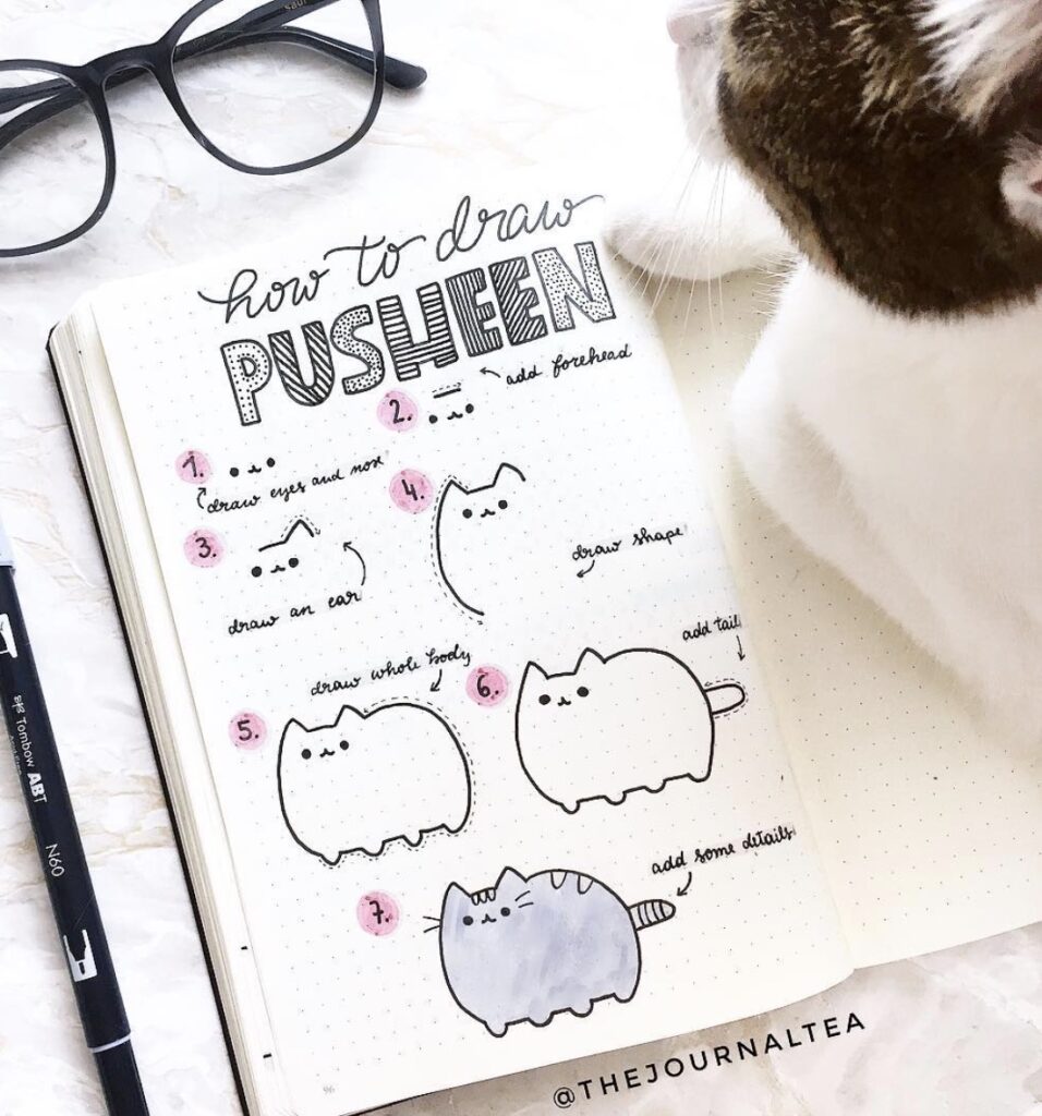 pusheen-cat-thejournaltea