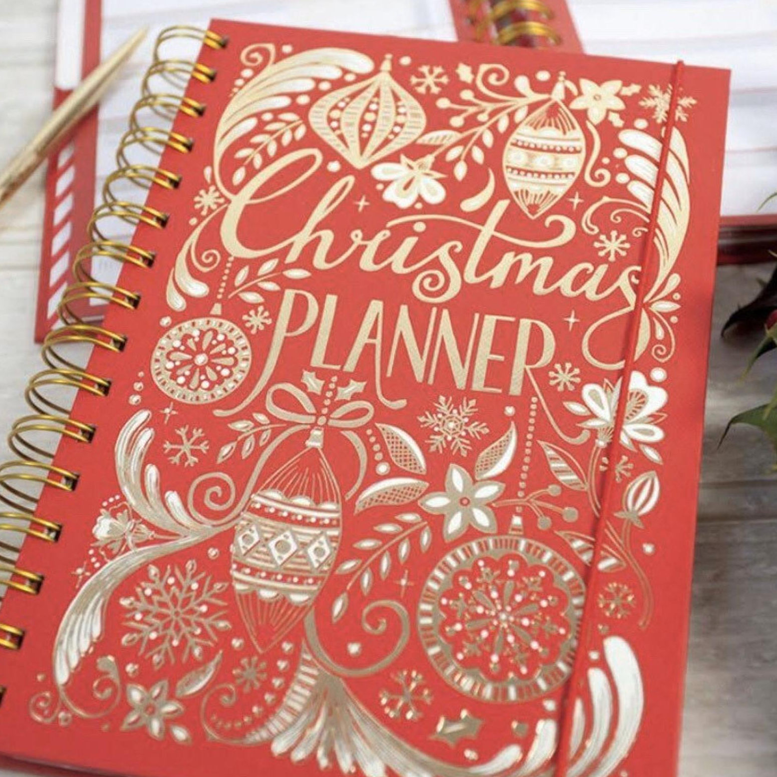 2020 Xmas Christmas Planner Book Festive Journal Organiser Planning Hardback