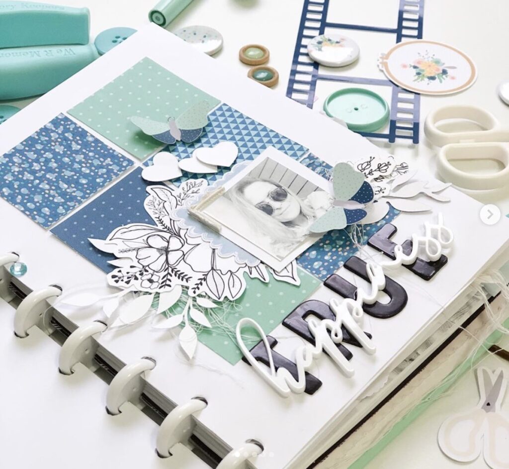 Happy Planner ideas memory-keeping-pages-renatamoni