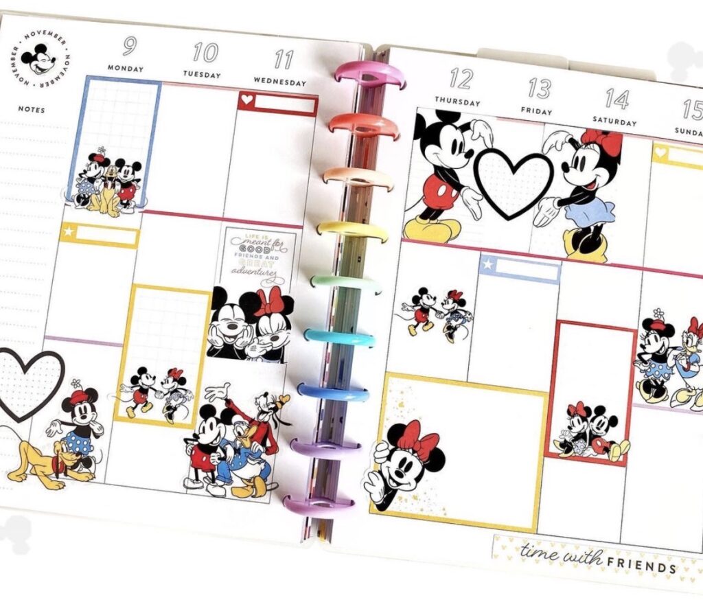 Happy Planner Disney Mickey & Friends Magic Plans Sticker Pad