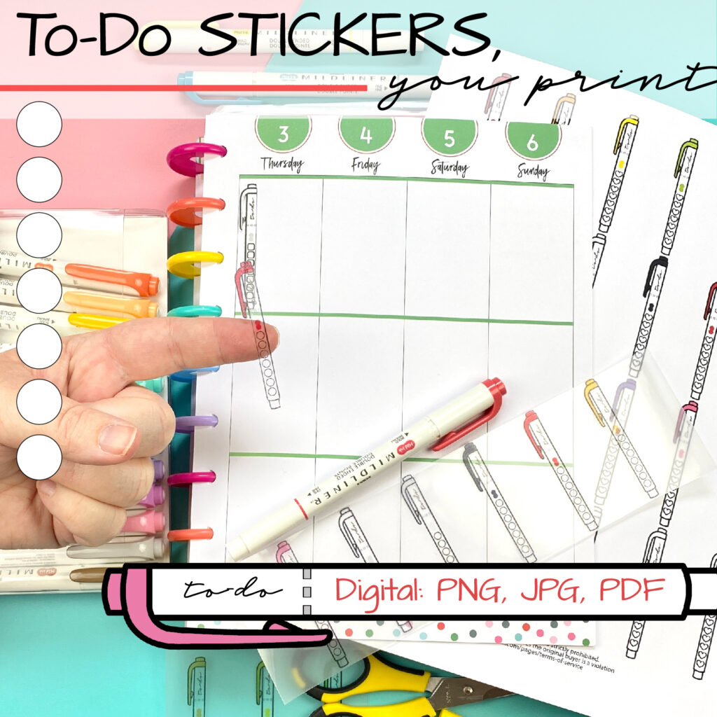 What is the Best Printable Sticker Paper for Your Planner or Journal