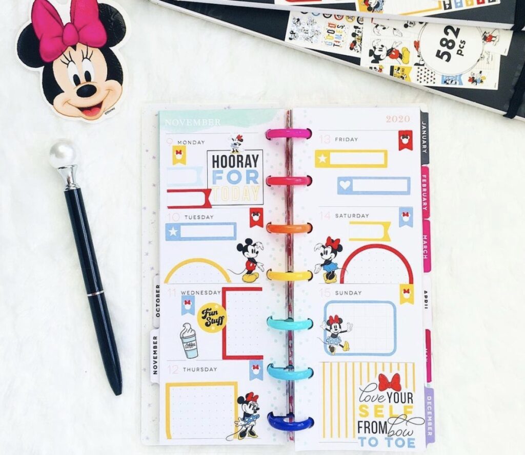 29 Disney Layouts to ReMake in Your Happy Planner