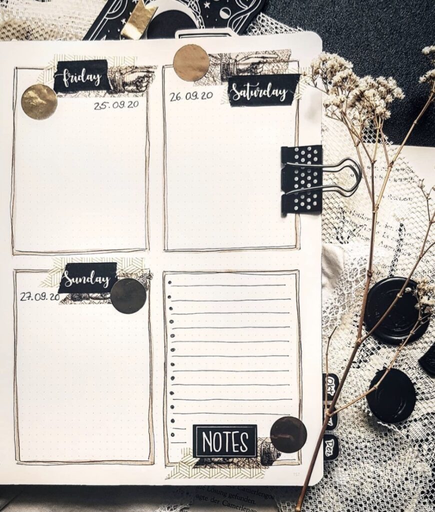 Mini adesivi colorati per il Bullet Journal