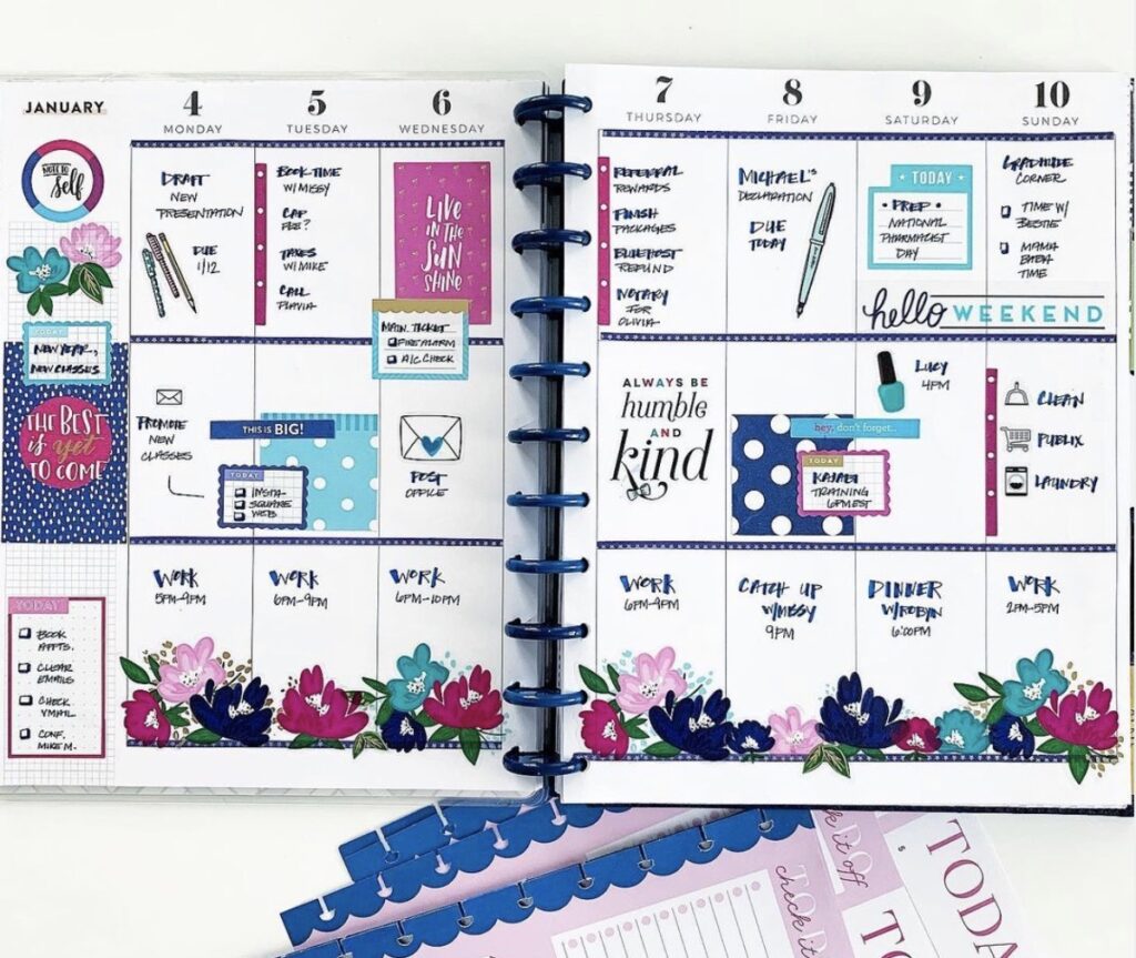 Creative Planners for Creatives and Free Flowing Souls