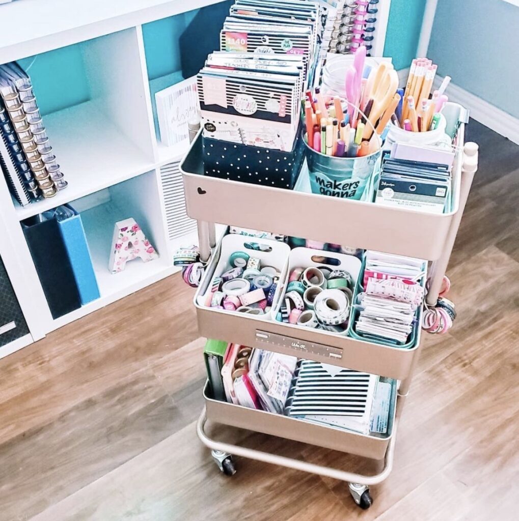 craft-storage-cart-for-stickers-rachelthrived