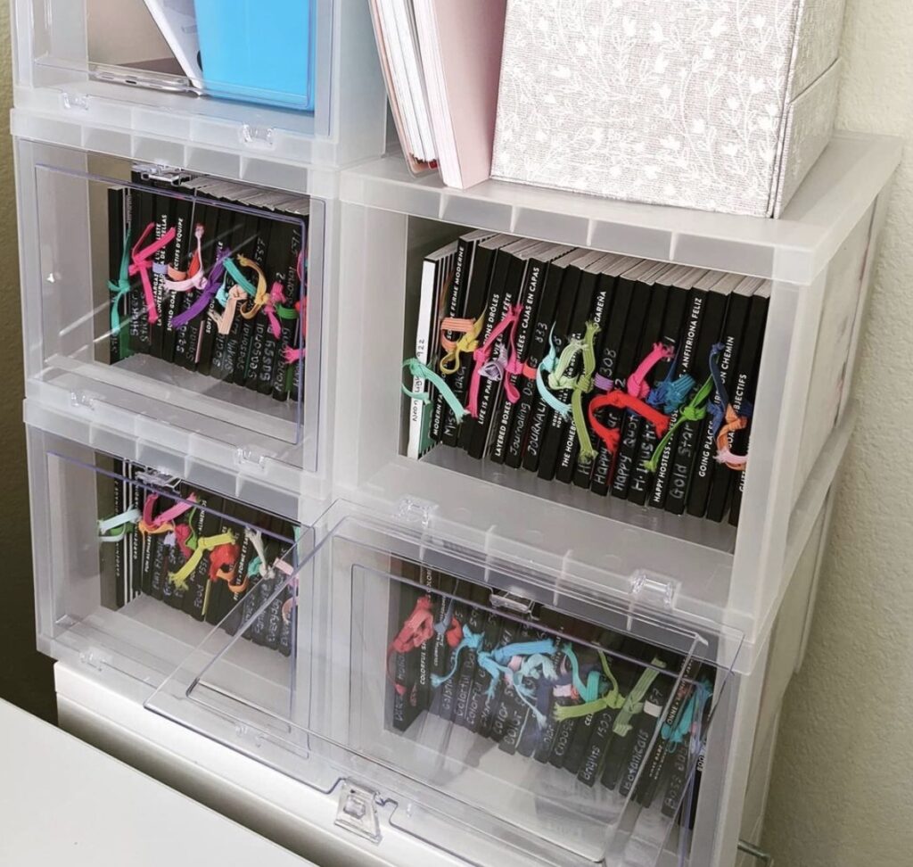 Storage Organization Stickers, Photo Sticker Holder Book