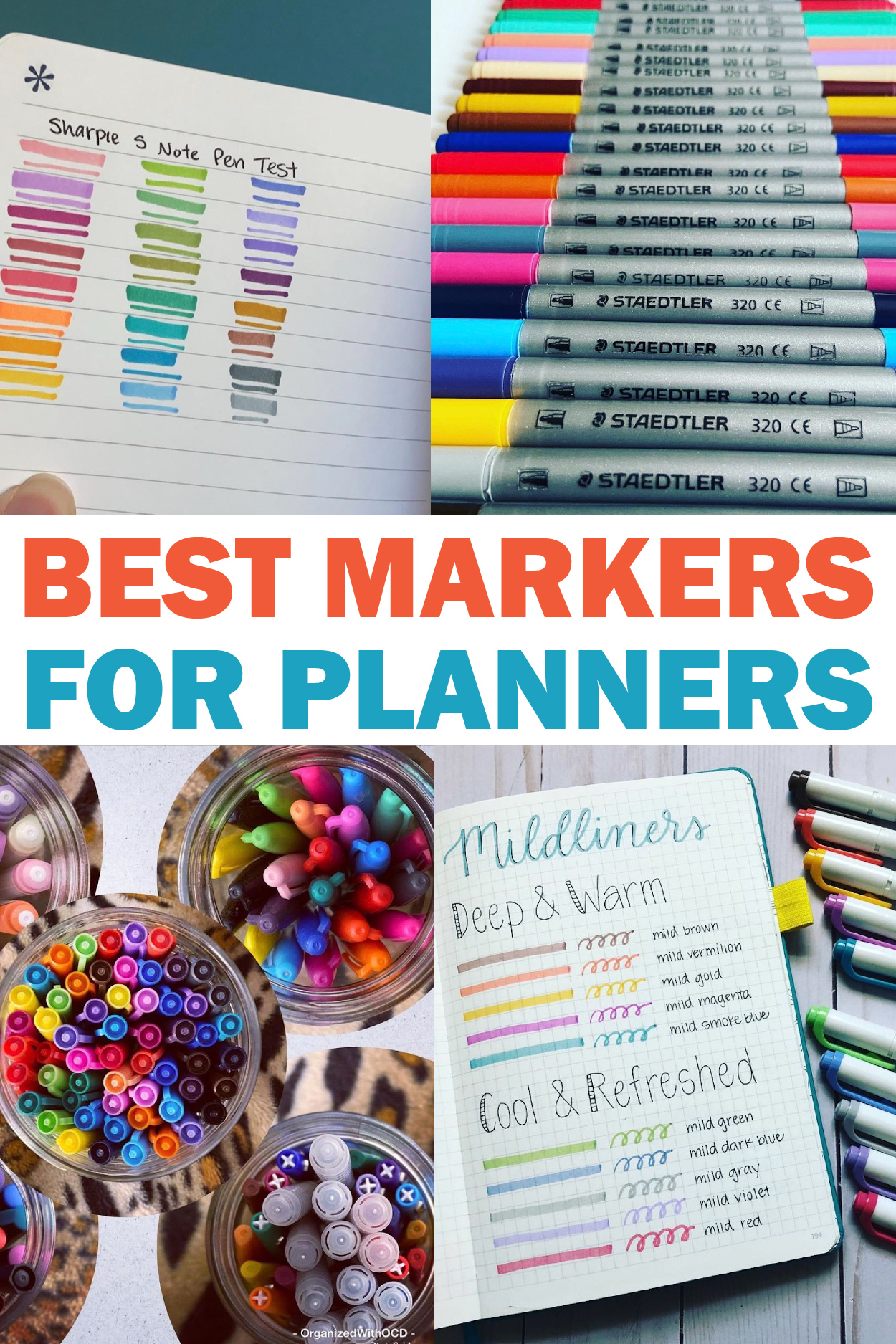 The Best Markers for Coloring in Your Planner or Scrapbook