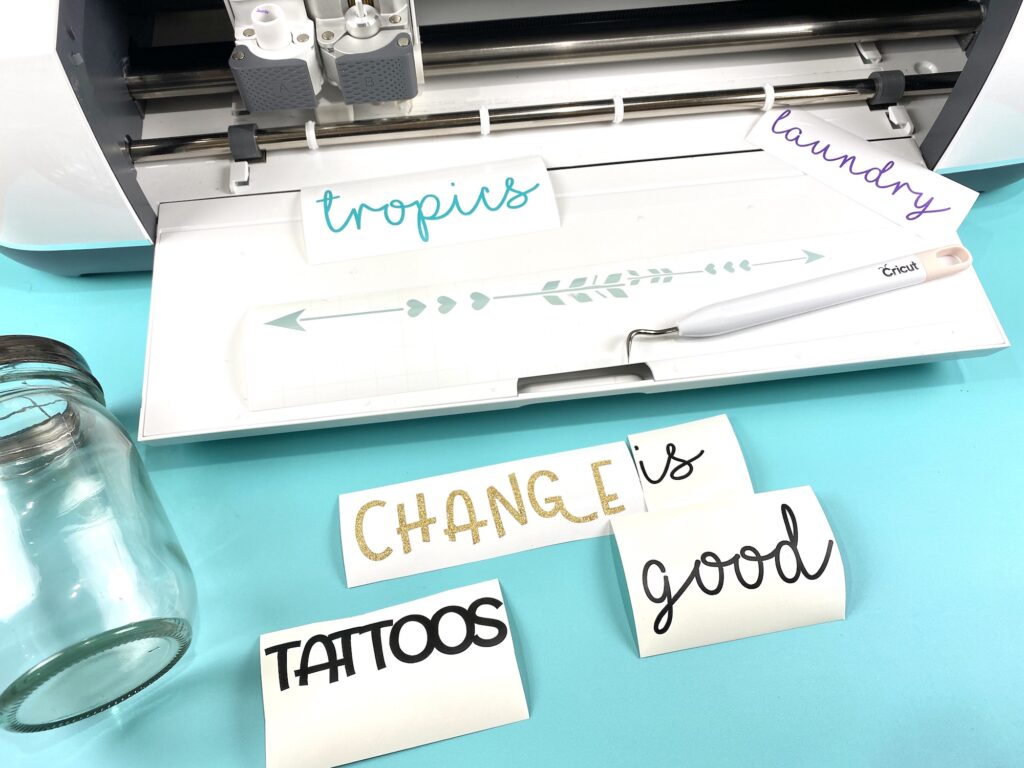 How to Turn Your Cricut into a Label Maker for Custom Organization