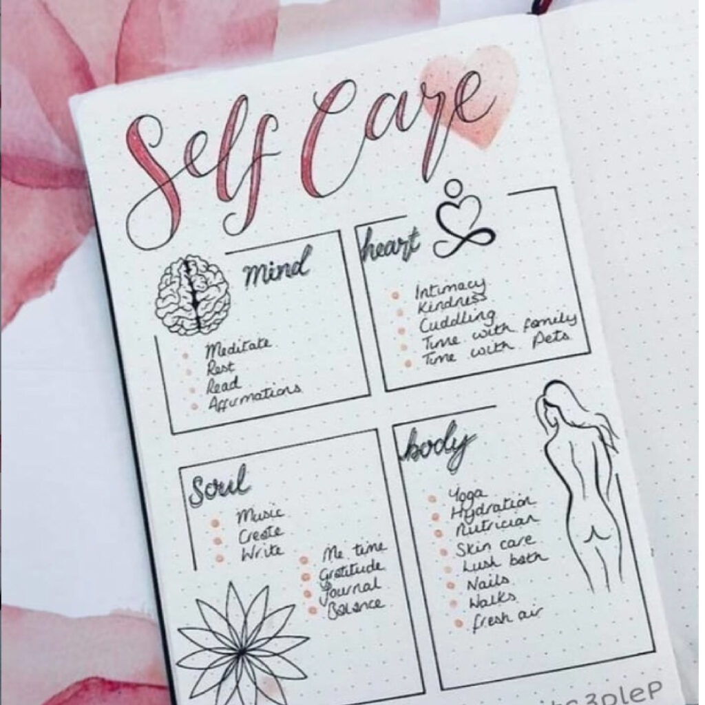 journaling for self care